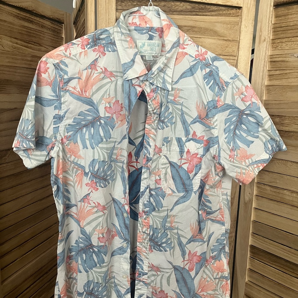 Tropical Floral Men's Shirt